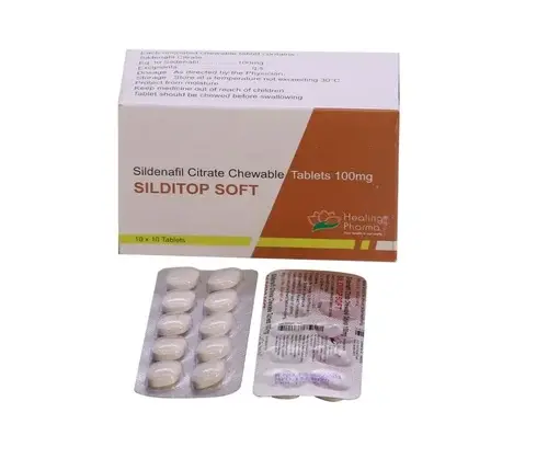 Silditop Soft 100mg – Sildenafil 100mg