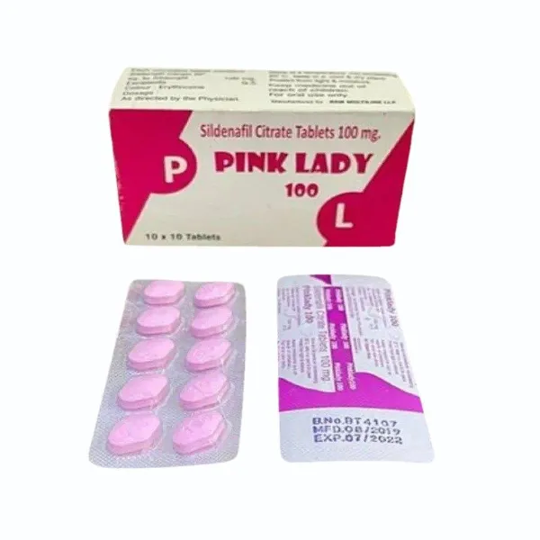 Pink Lady 100mg - Sildenafil Citrate Tablet