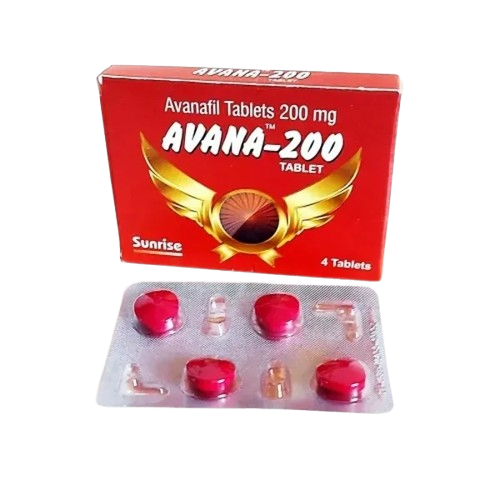 Avana 200 Mg - Avanafil Tablet