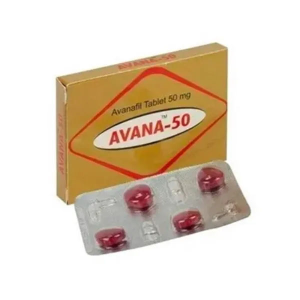 Avana 50mg - Avanafil Tablet