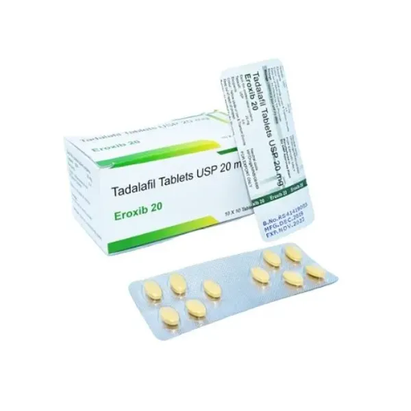 Eroxib 20mg - Tadalafil Tablet