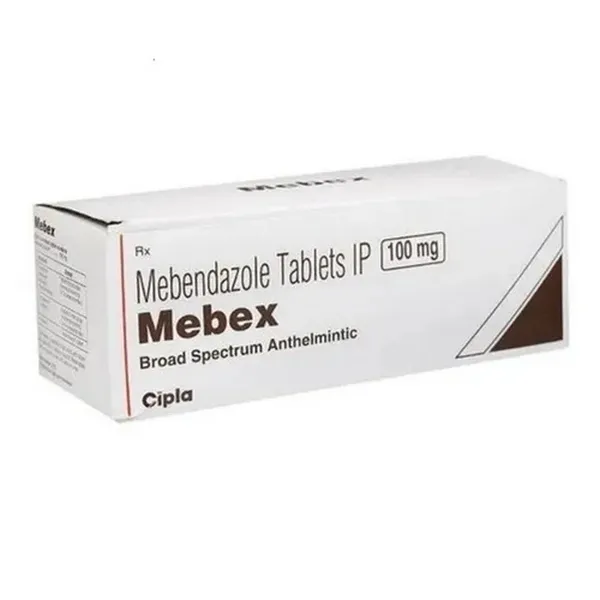 Mebex 100mg Tablet - Mebendazole in AUS