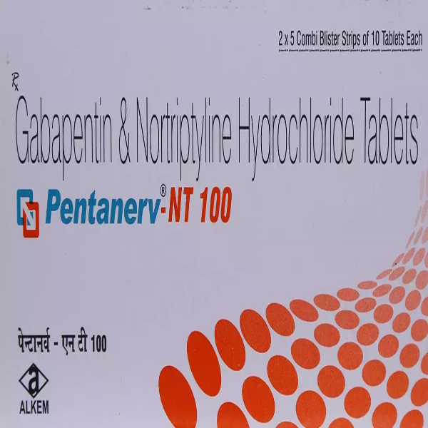 Pentanerv 100mg - Gabapentin Tablet