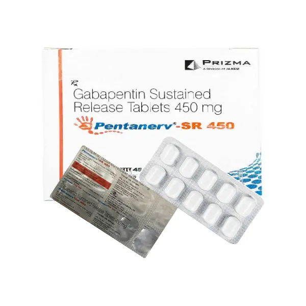 Pentanerv SR 450mg - Gabapentin Tablet