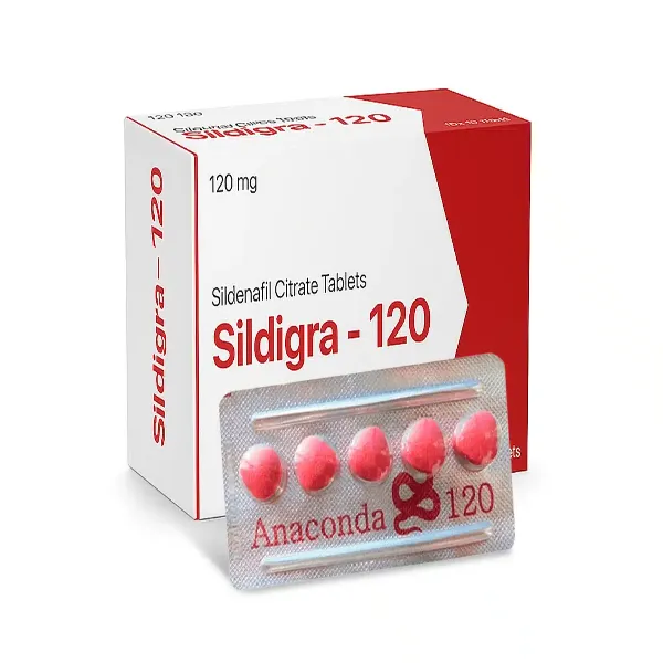 Sildigra 120 mg - Sildenafil Citrate Tablet