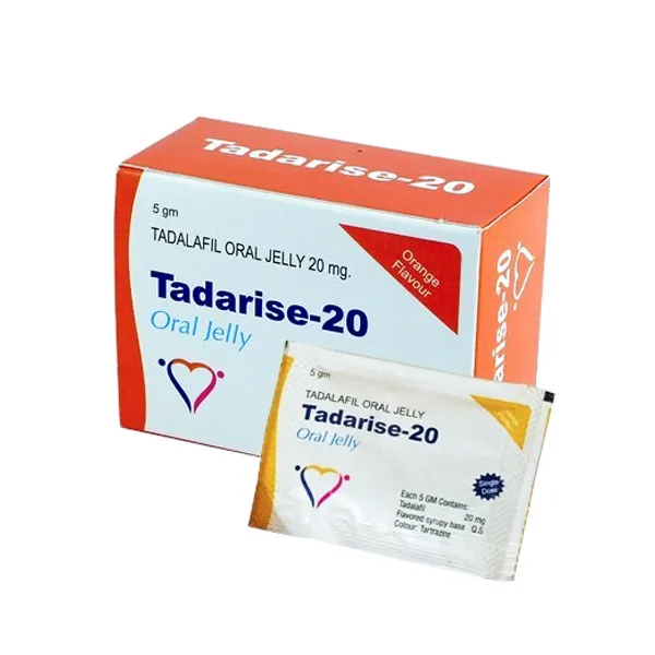 Tadarise Oral Jelly 20mg – Tadalafil 20mg