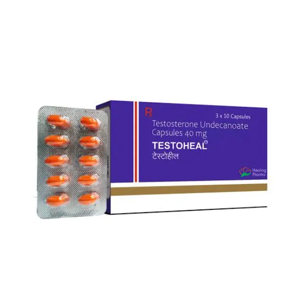 Testoheal 40 mg - Soft Capsules