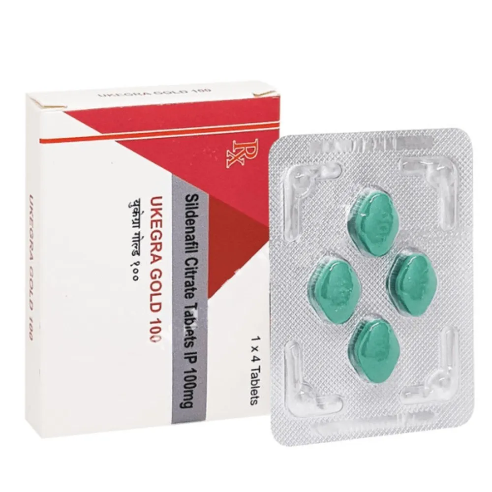 Ukegra Gold 100mg - Sildenafil 100mg