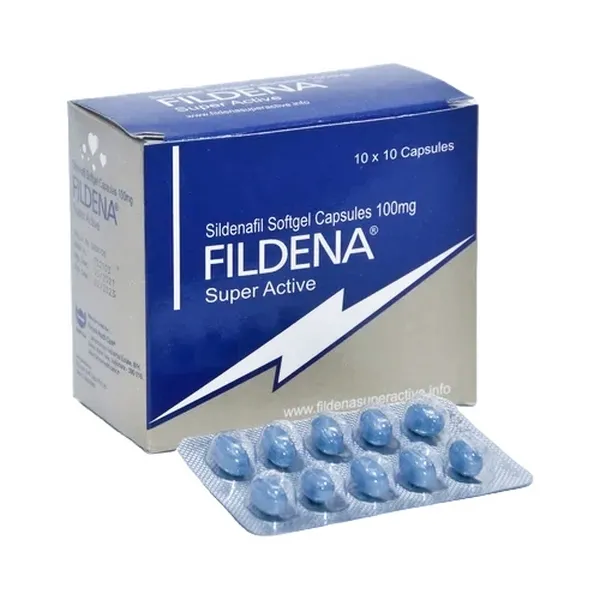 Fildena Super Active - Softgel Capsules/Sildenafil