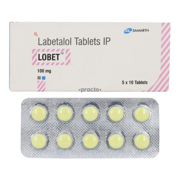 Lobet 100mg - Labetalol Tablet