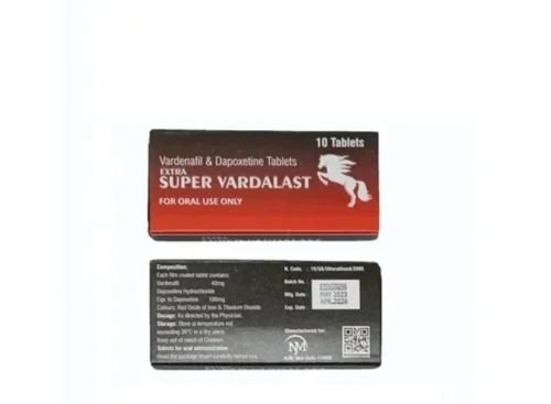 Super Vardalast Tablet - Vardenafil/Dapoxetine
