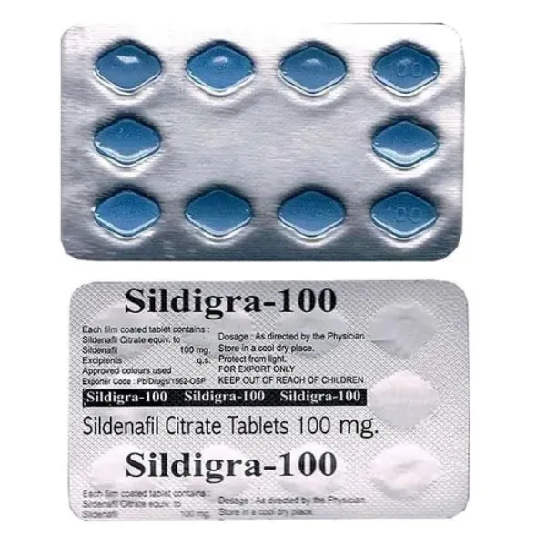Sildigra Proffesional 100mg - Sildenafil Citrate Tablet 