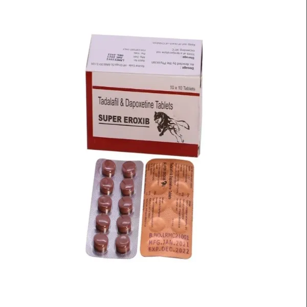 Super Eroxib – Tadalafil & Dapoxetine Tablet
