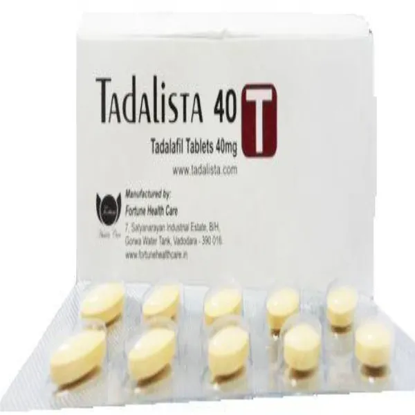Tadalista 40 mg – Tadalafil 40mg