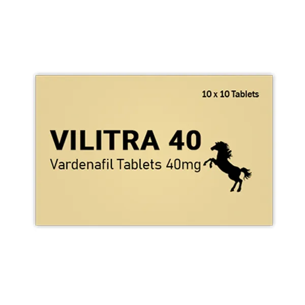 Vilitra 40mg - Vardenafil 40mg