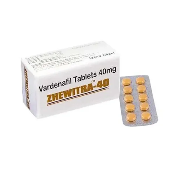 Zhewitra 40mg – Vardenafil 40mg