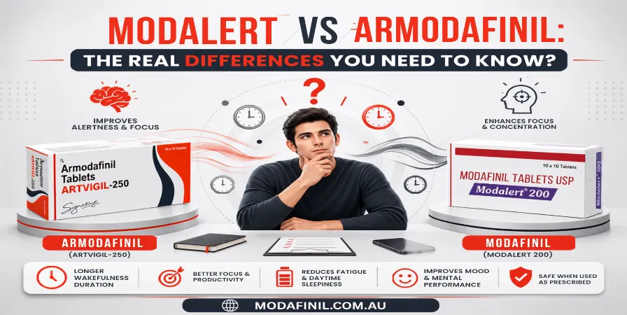 Modalert vs Armodafinil